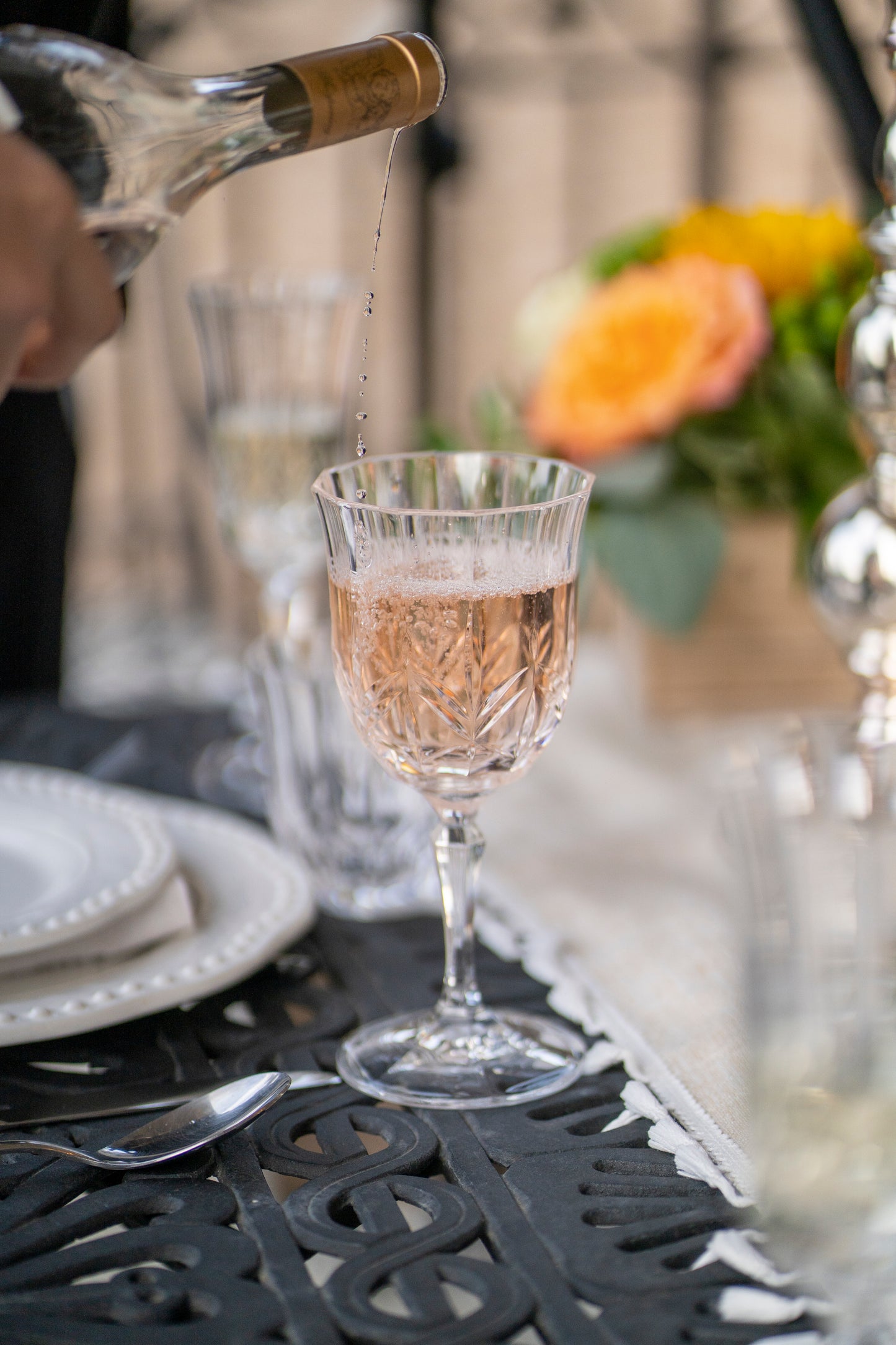 10 oz Brighton Tumbler with Twist off Stem Gift set of 4